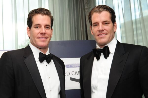 Gemin's Cameron and Tyler Winklevoss (Image Catcher News Service/Getty Images)
