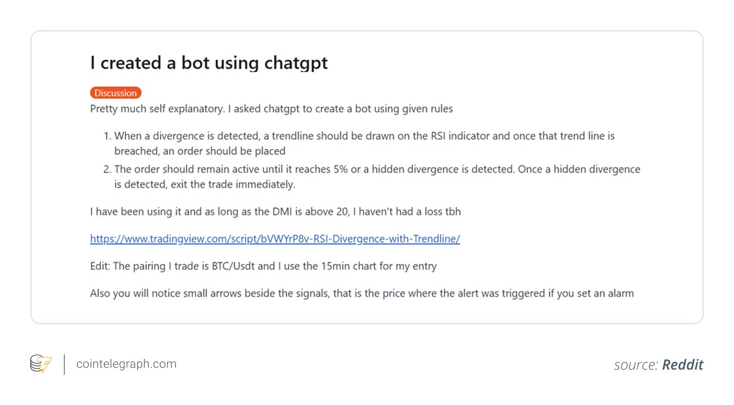creating crypto trading bot with chatgpt creating crypto trading bot with chatgpt