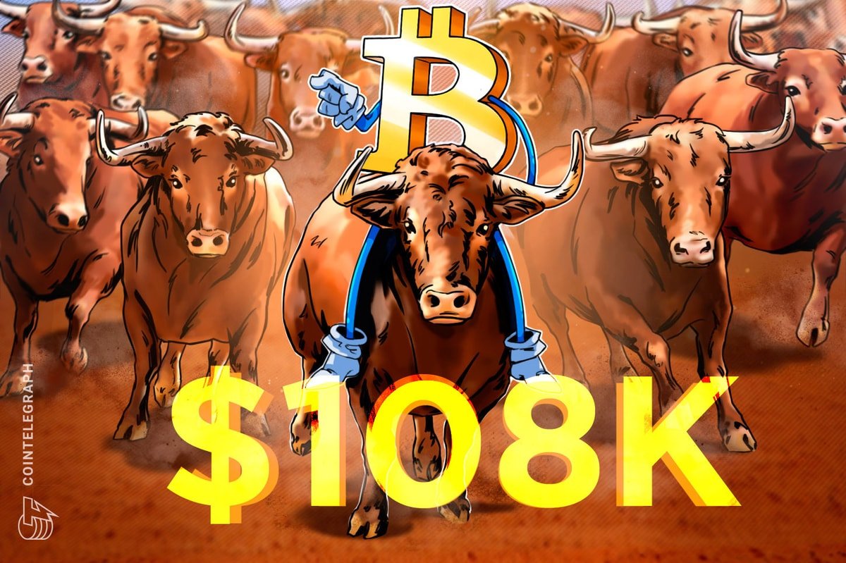 Bitcoin Lines Up A Trip To $105,700 In A "Normal And Healthy" Support Retest