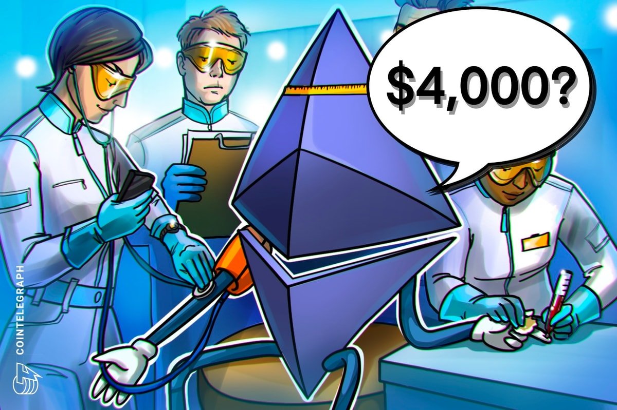 ETH Rally To $4K Still Possible Despite Recent Sell-off
