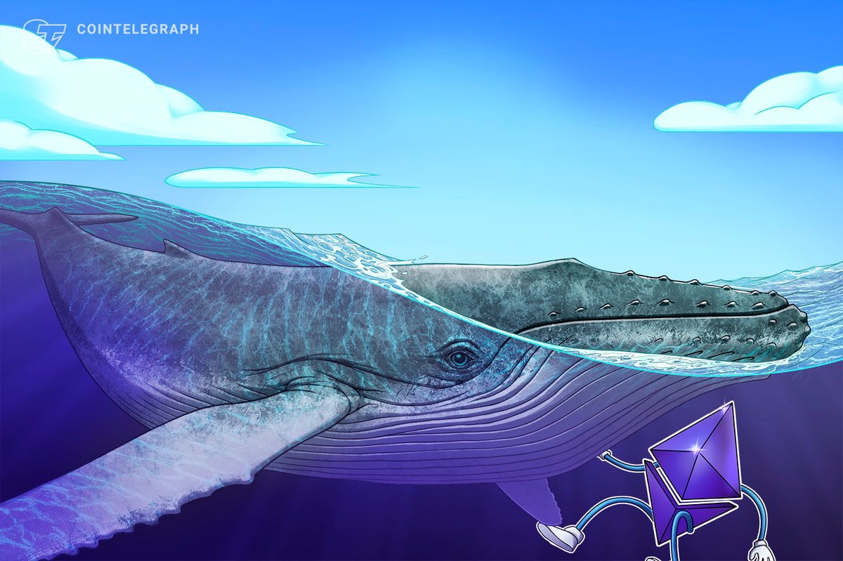 $11B Bitcoin whale amasses $4B Ether, surpasses SharpLink's $3.5B holdings