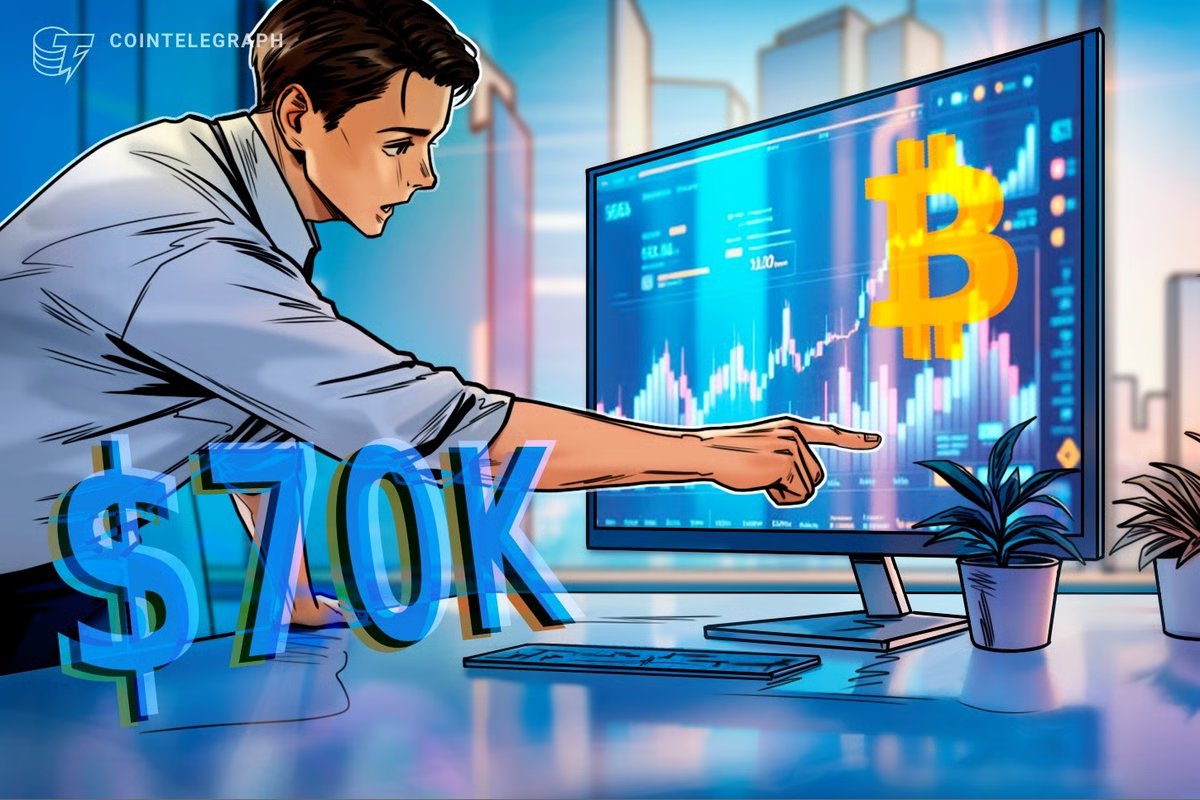 Bitcoin $70K Sell-off Will Recharge Bull Market