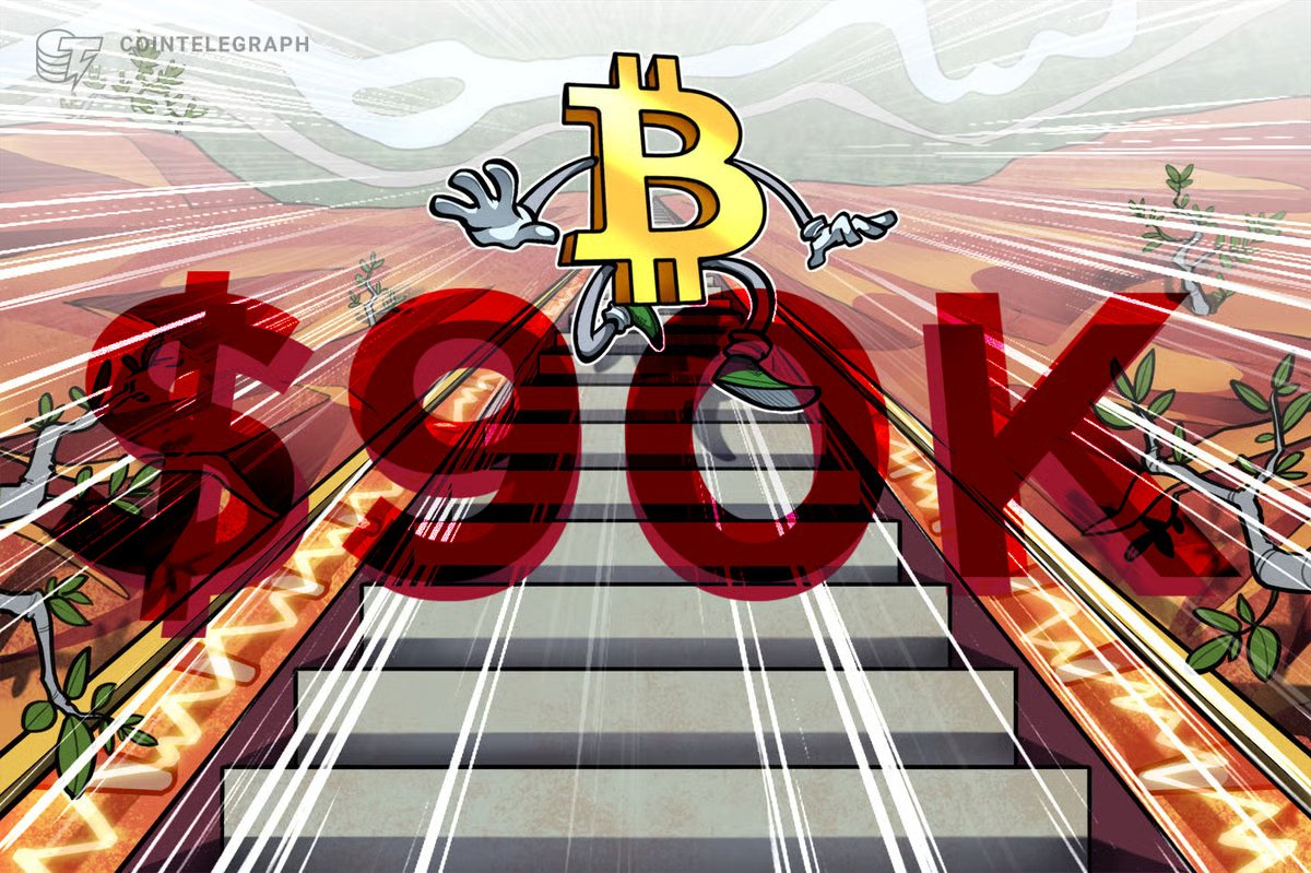 Bitcoin Drops Below $90K On Whale and Long-Term Holder Selling Pressure.