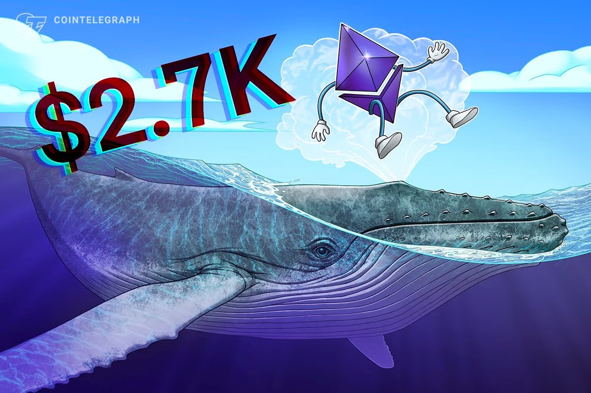 ETH Dip Buyers Absorb $130M Ether, But Risk Of $2.7K Drop Remains