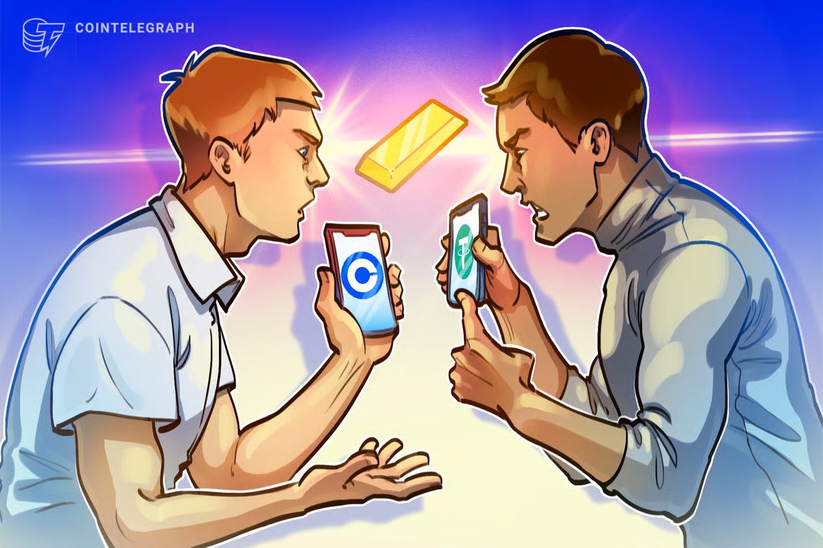 Gold at $5,300 Splits Strategies at Tether and Coinbase