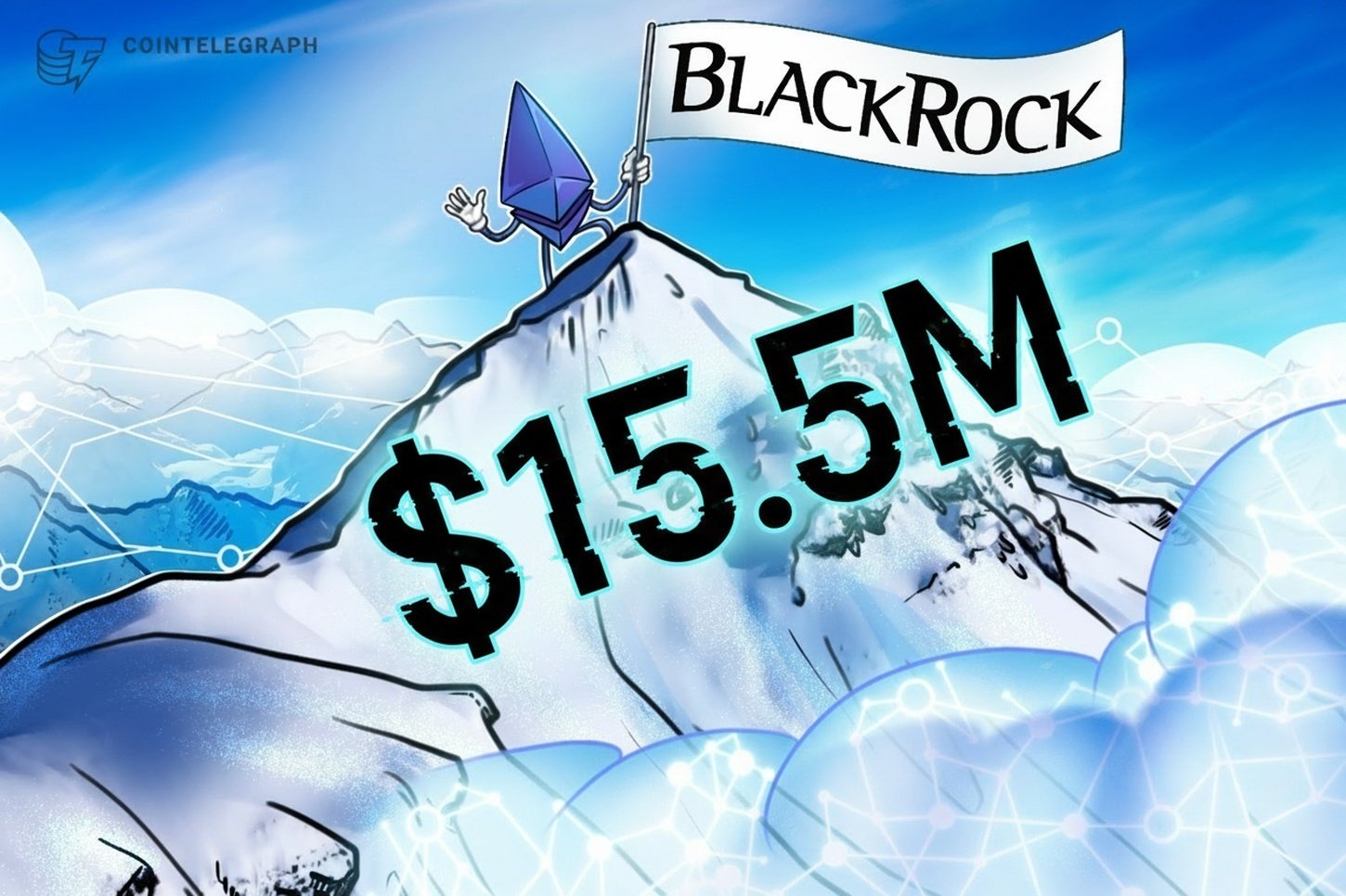 BlackRock’s Staked ETH ETF Sees $15.5M on Debut