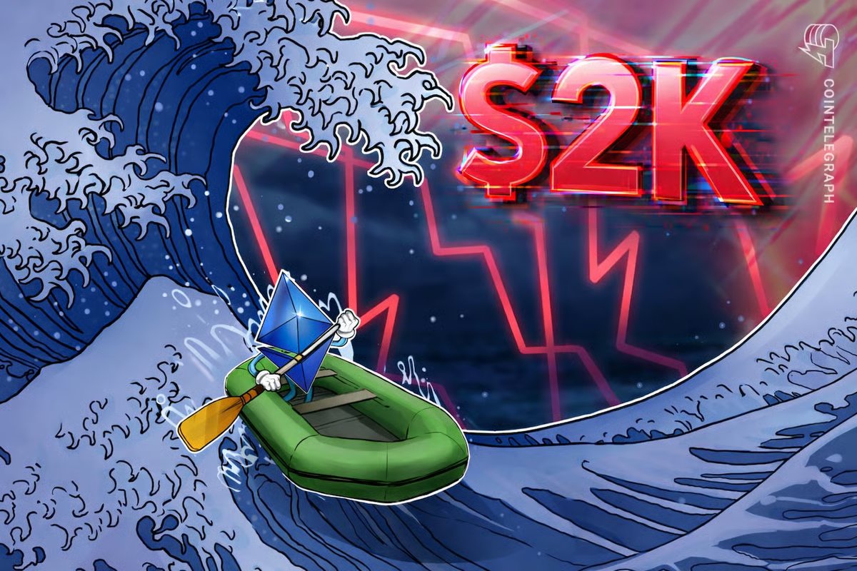 Ethereum Loses $2K as Traders Expect a Deeper Correction in ETH Price