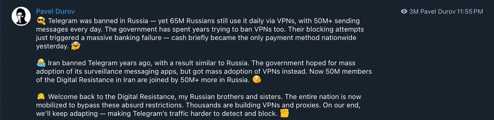 Telegram, TON