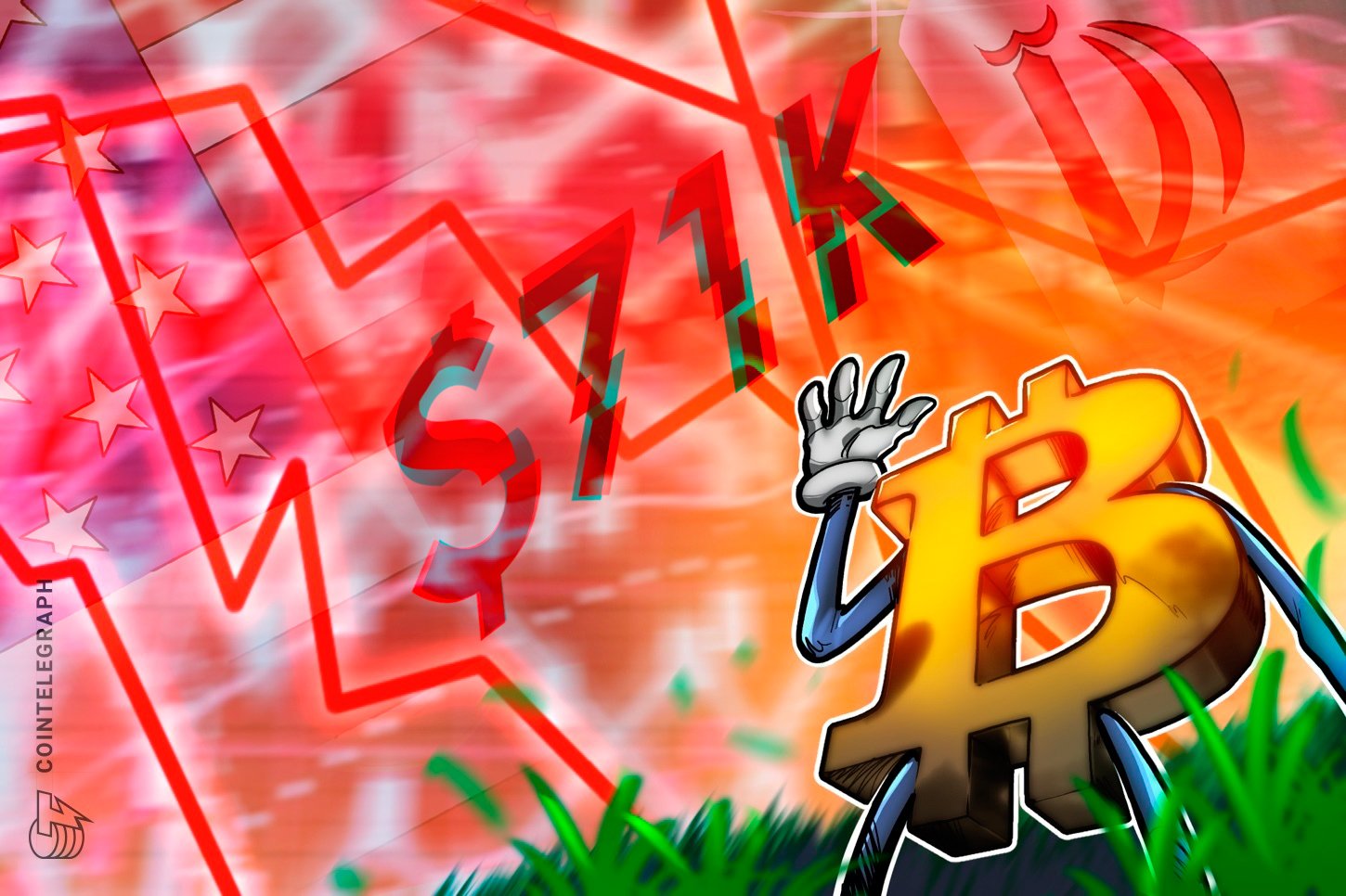 Bitcoin Falls As US-Iran War Negotiations Fail In Pakistan